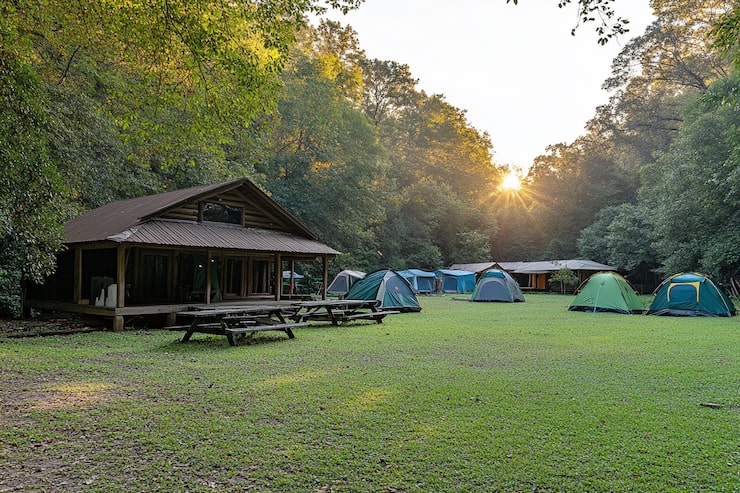 tempat camping di lembang murah